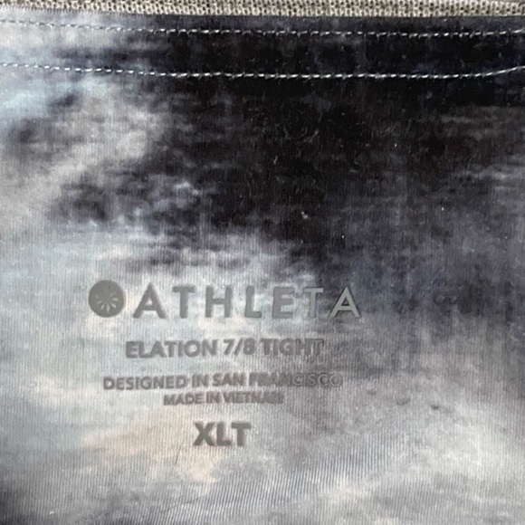 ATHLETA Elation 7/8 Ice Tie-Dye Tights - Picture 5 of 5